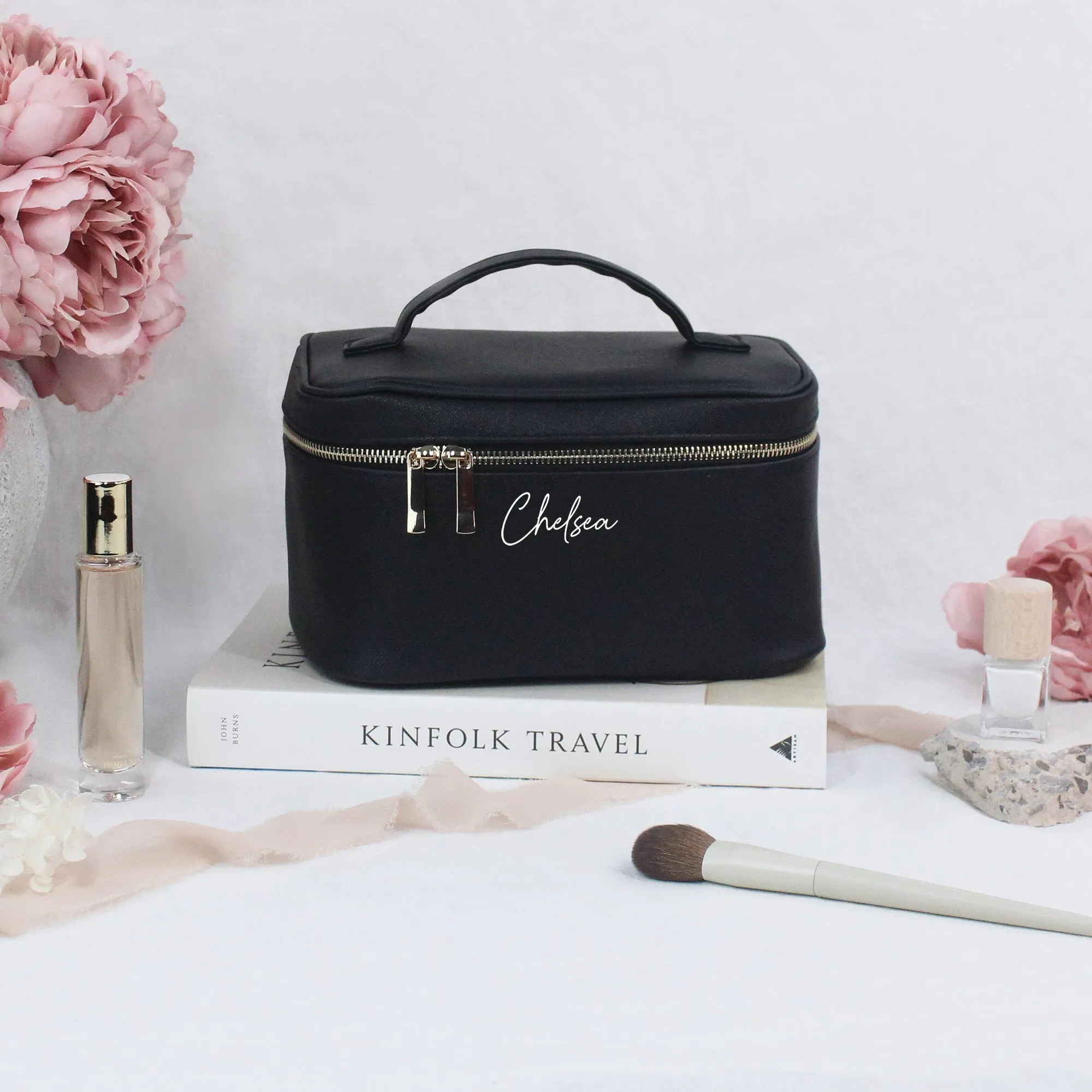 Personalised Large Vanity Case with Name