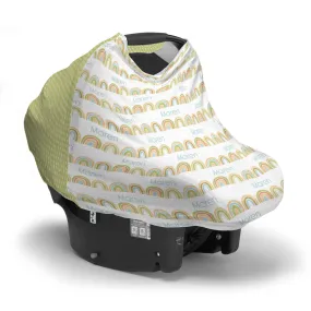 Personalized Car Seat Cover | Brilliant Rainbow