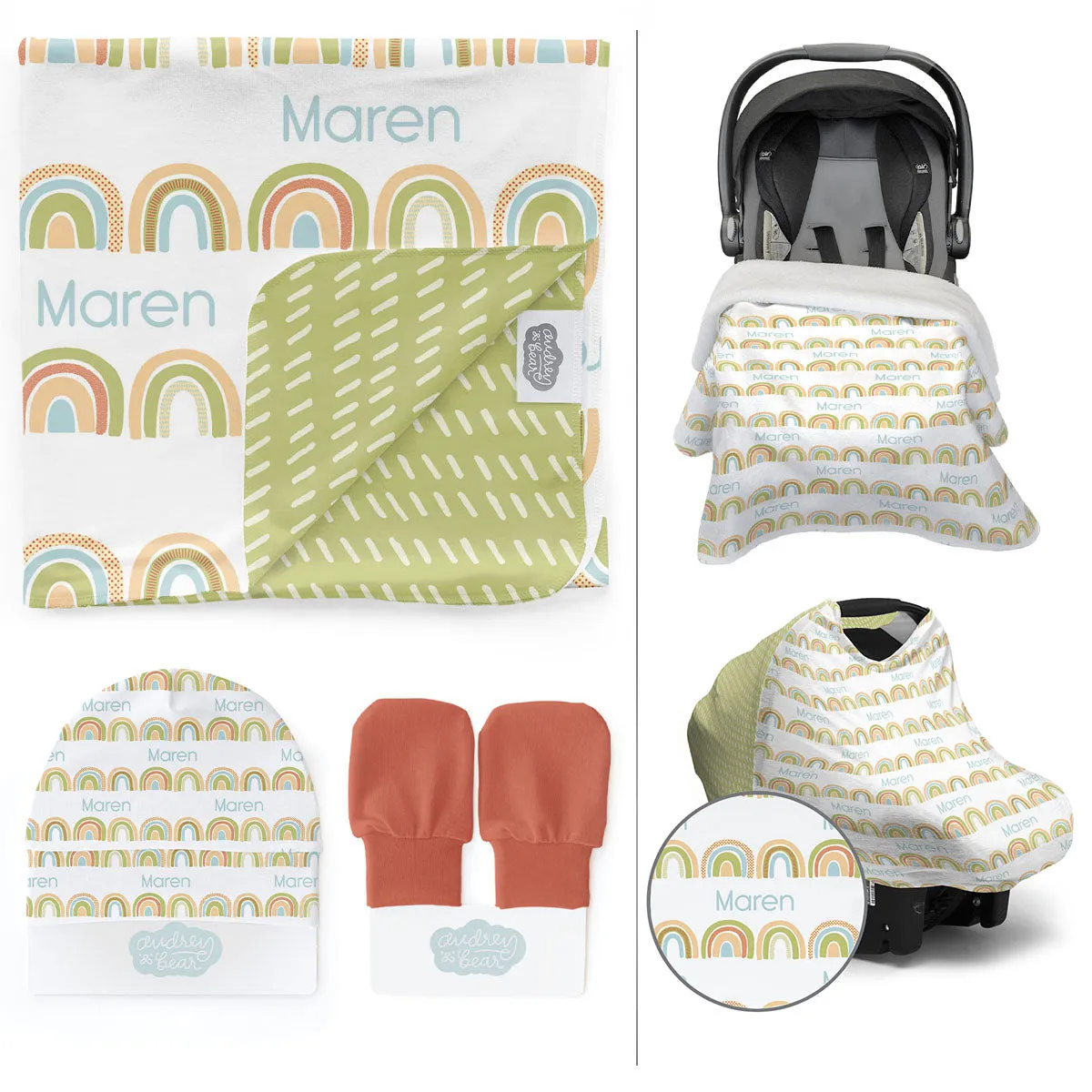 Personalized  Take Me Home Bundle | Brilliant Rainbow