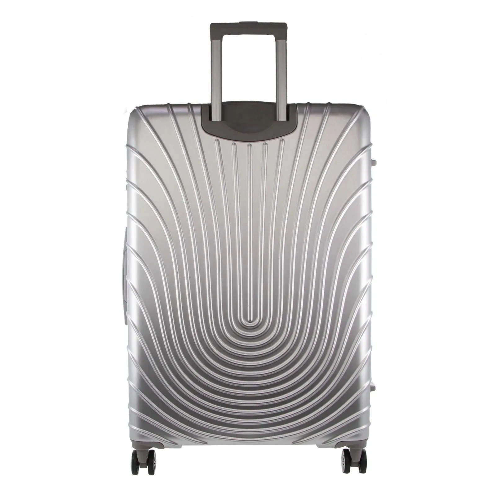 Pierre Cardin Hard Shell 4 Wheel - 3-Piece Luggage Set - Silver