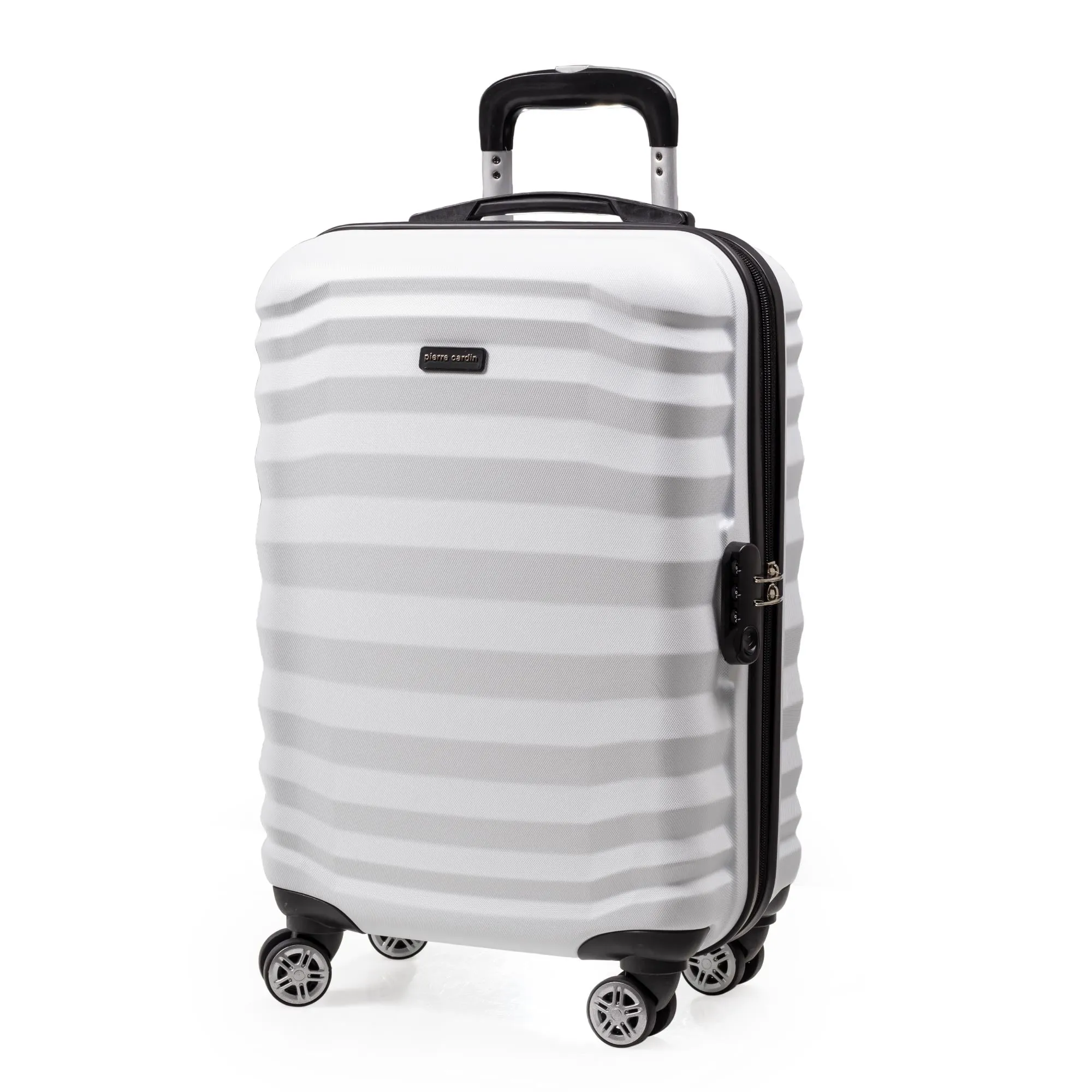 Pierre Cardin Trolley Case White