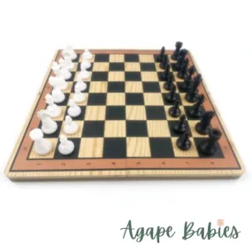 Pinelite Premium Chess Set - Foldable Storage Box