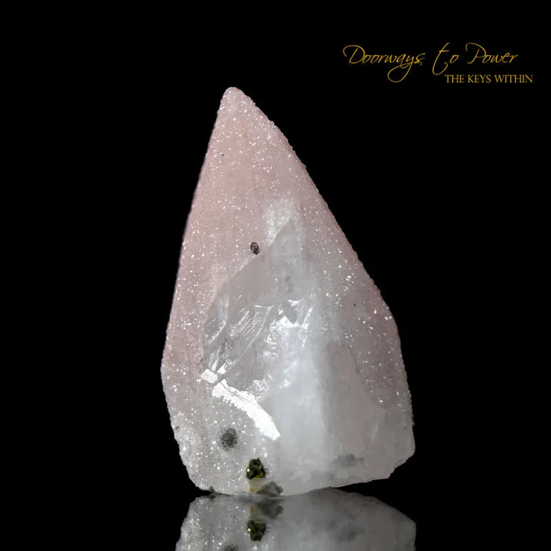 Pink Danburite Crystal & Synergy 12 Stone