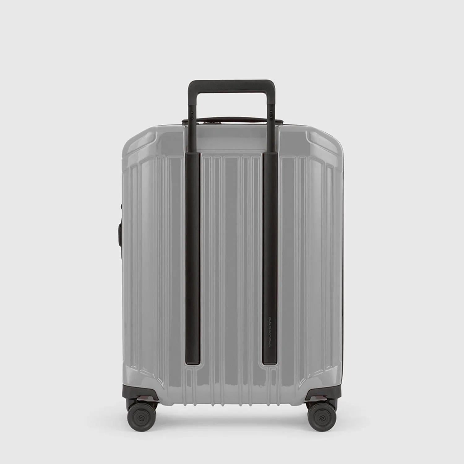 Piquadro Pq-Light 69Cm Hardcase 4 Double Wheel Medium Check-In Trolley Grey - Bv4427Pqls2/Gr2