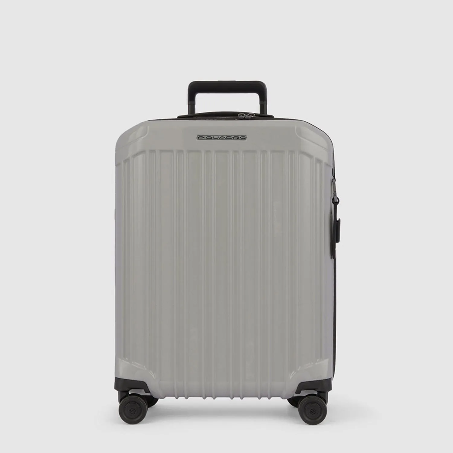 Piquadro Pq-Light 69Cm Hardcase 4 Double Wheel Medium Check-In Trolley Grey - Bv4427Pqls2/Gr2