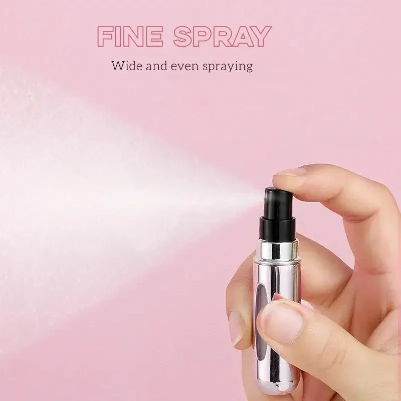 Portable Perfume Refill Bottle - Mini Travel Spray for Fragrance  5ml