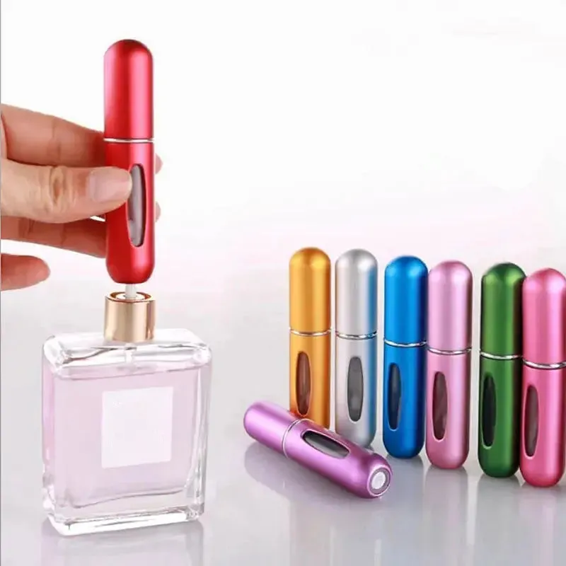 Portable Perfume Refill Bottle - Mini Travel Spray for Fragrance  5ml