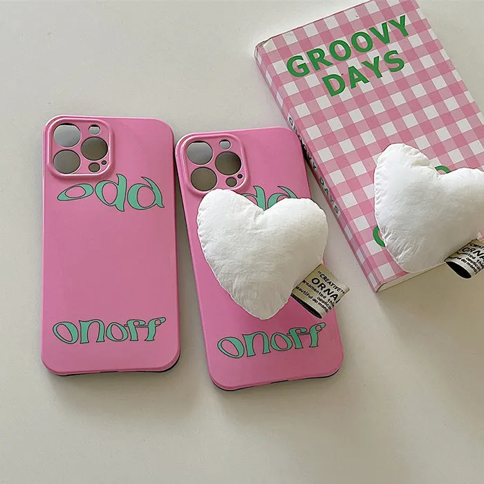 Puffy Heart iPhone Case