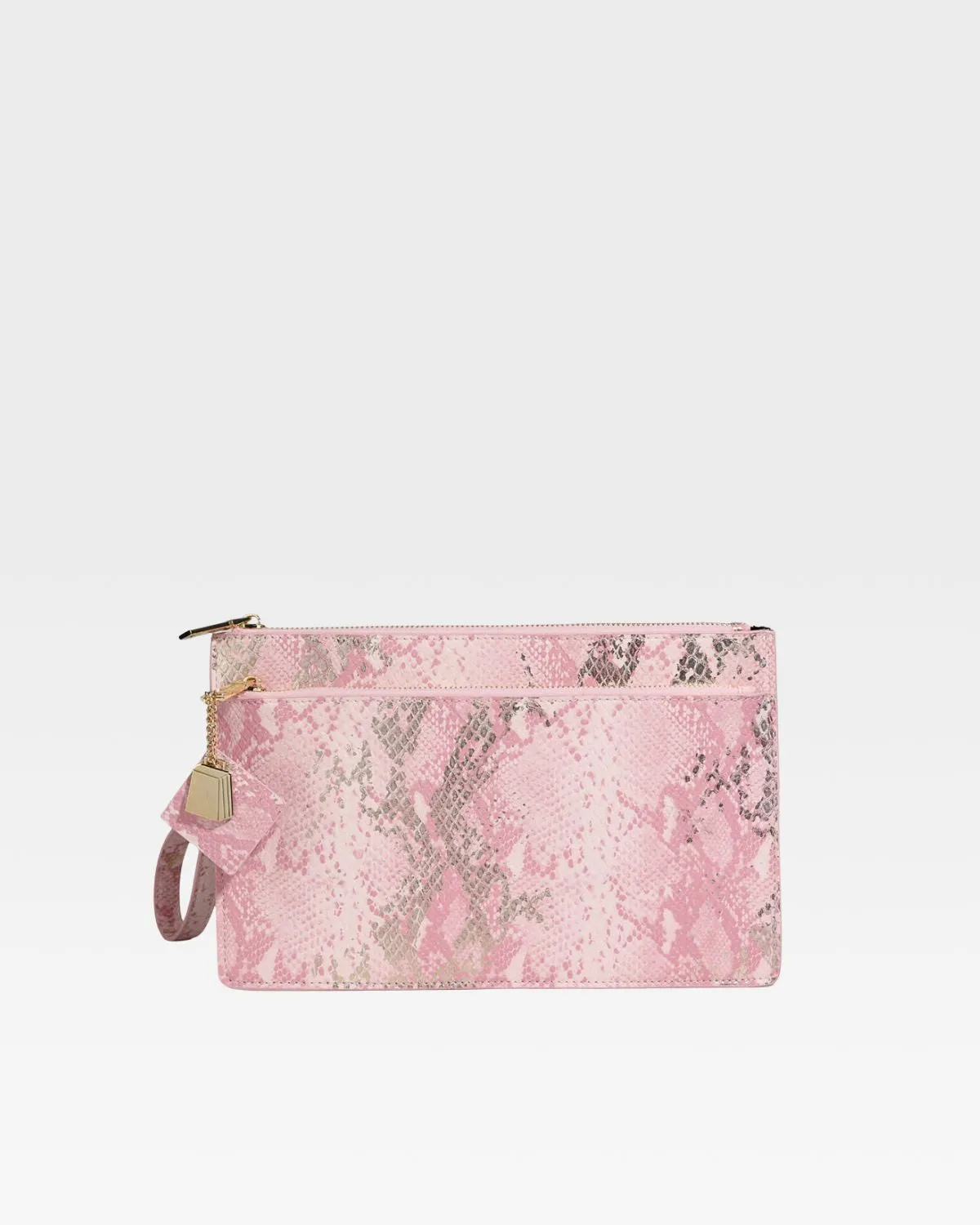 PY Clutch Handbag in Pink