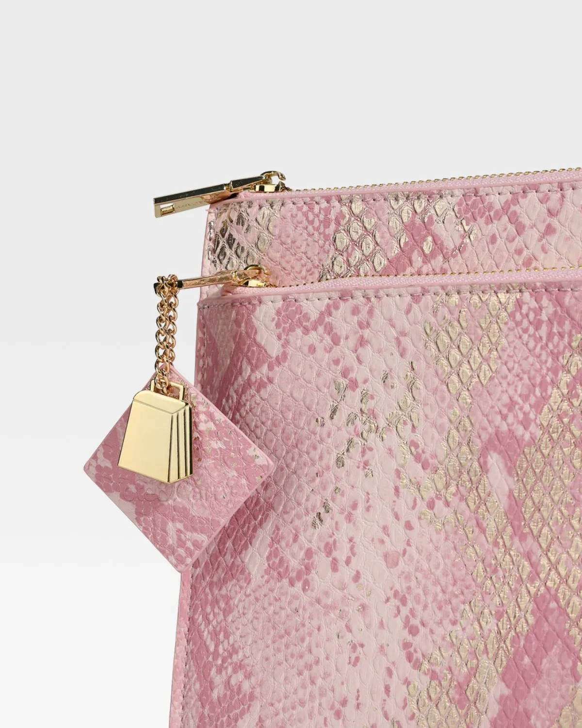 PY Clutch Handbag in Pink