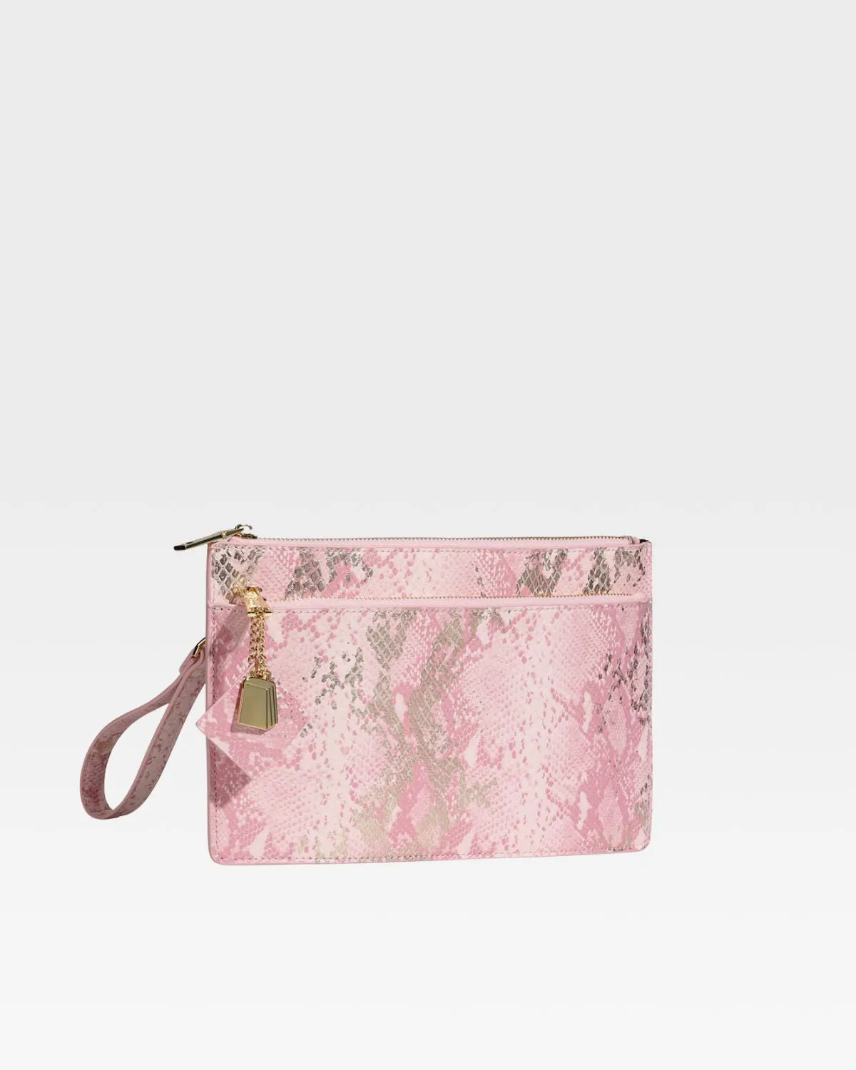 PY Clutch Handbag in Pink