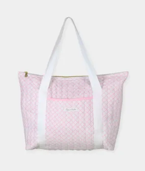 Quilted Baby Diaper Tote Bag – Little Princess Theme