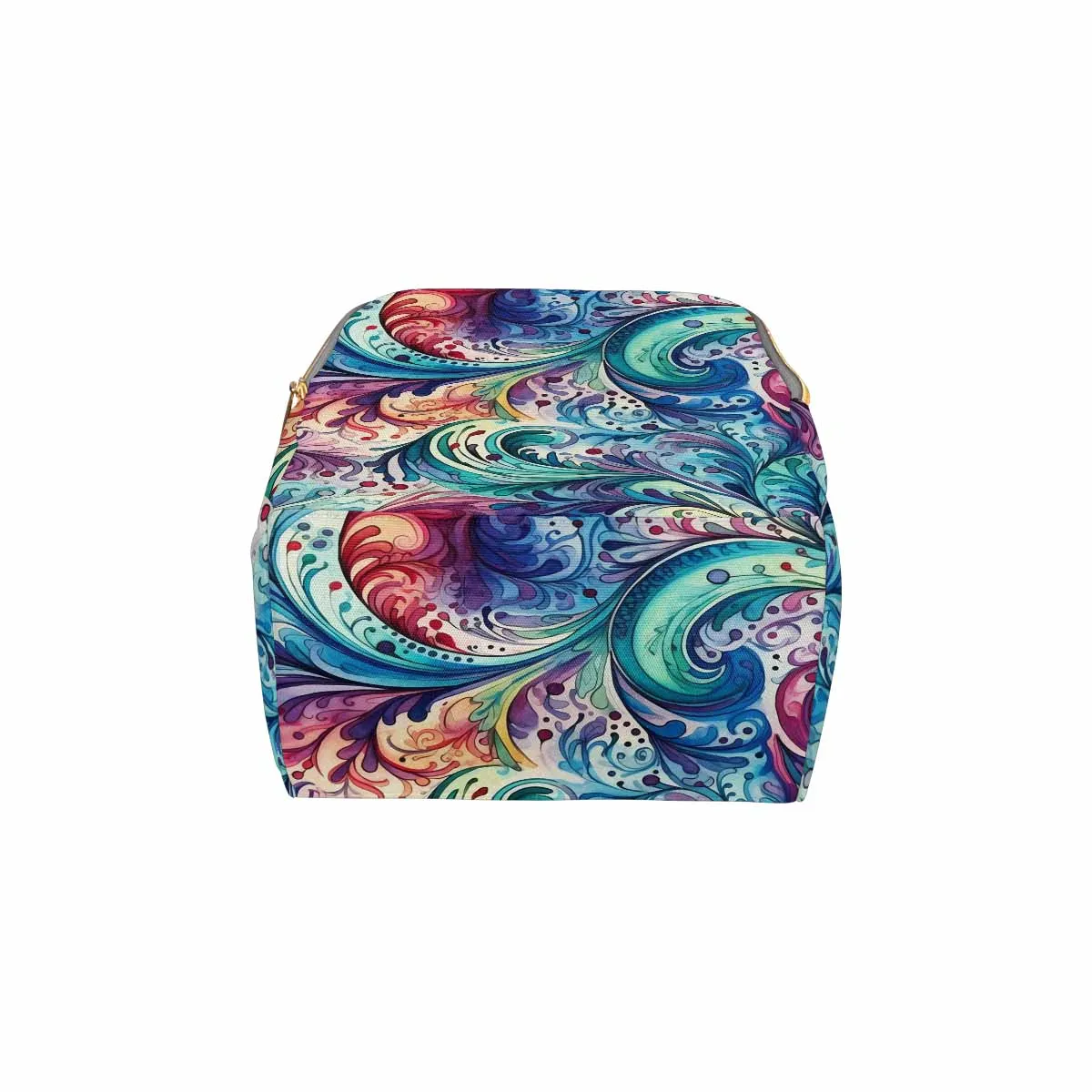 Rainbow Paisley  Diaper Bag Backpack