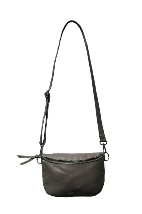 Ramona Small Leather Handbag Khaki