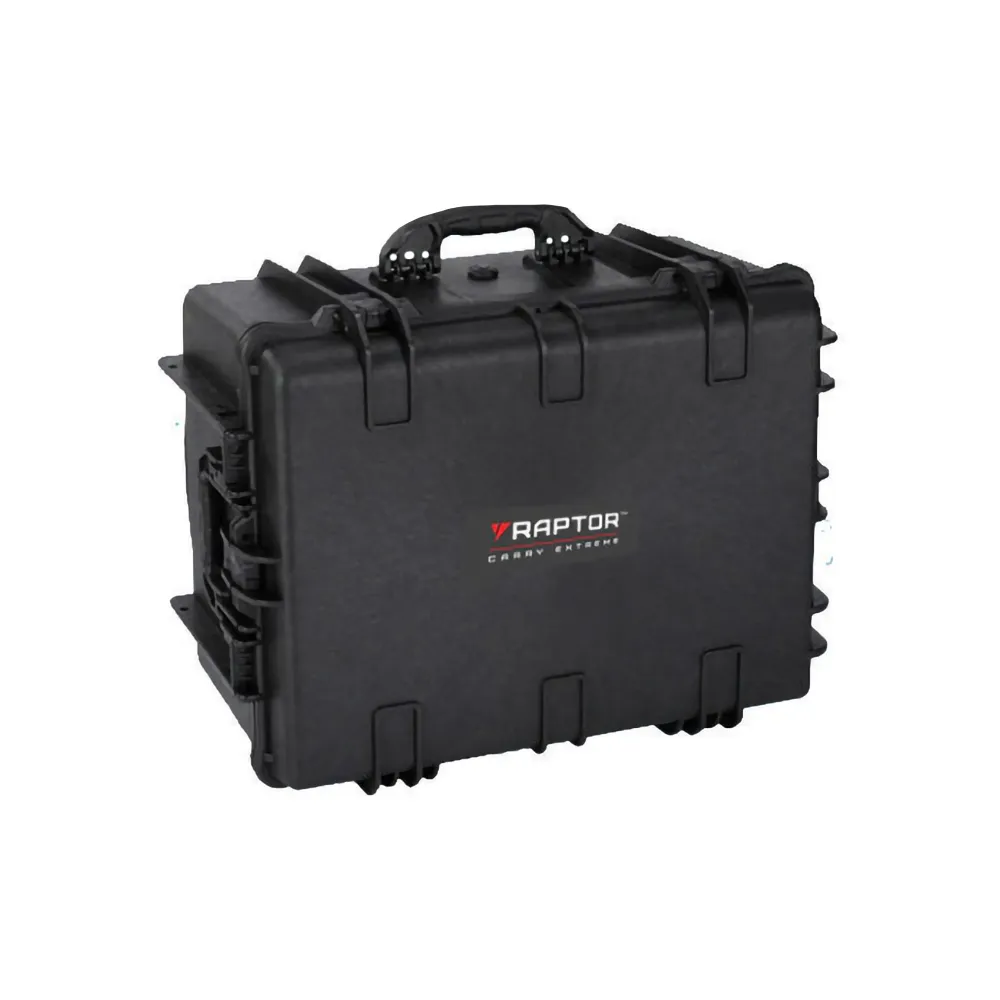 Raptor 7000X Air Trolley Series 2-Wheeled Hard Case and Travel Luggage with IP67 Water and Dust Resistant Rugged Protection for Tactical Gear, Power Tools and Large Scale Electronics (Black) | ATI-584433