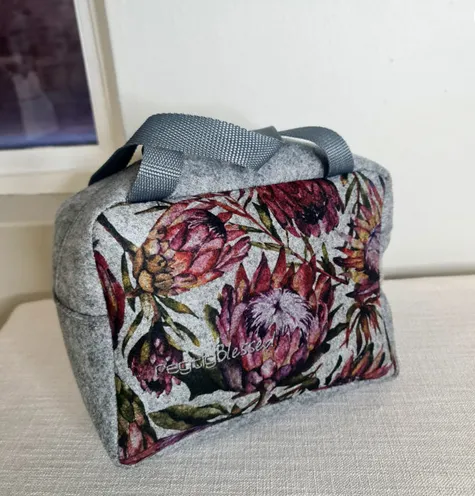 Recycled Felt Toiletry Bag