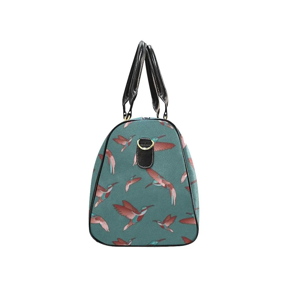 Red Swift Turquoise Waterproof Travel Bag/Small