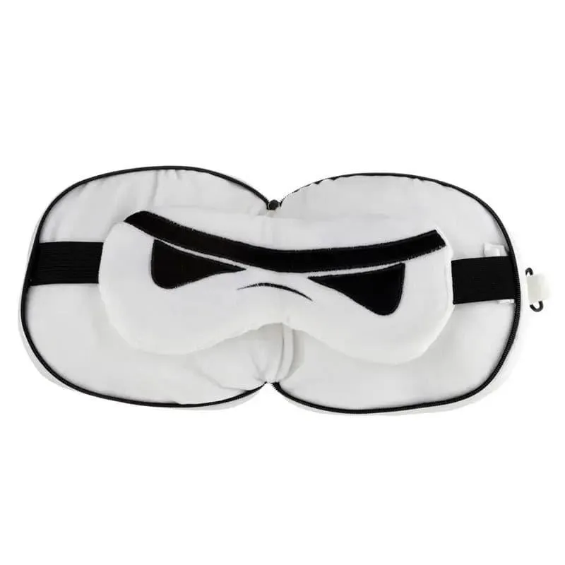 Relaxeazzz The Original Stormtrooper Travel Pillow & Eye Mask