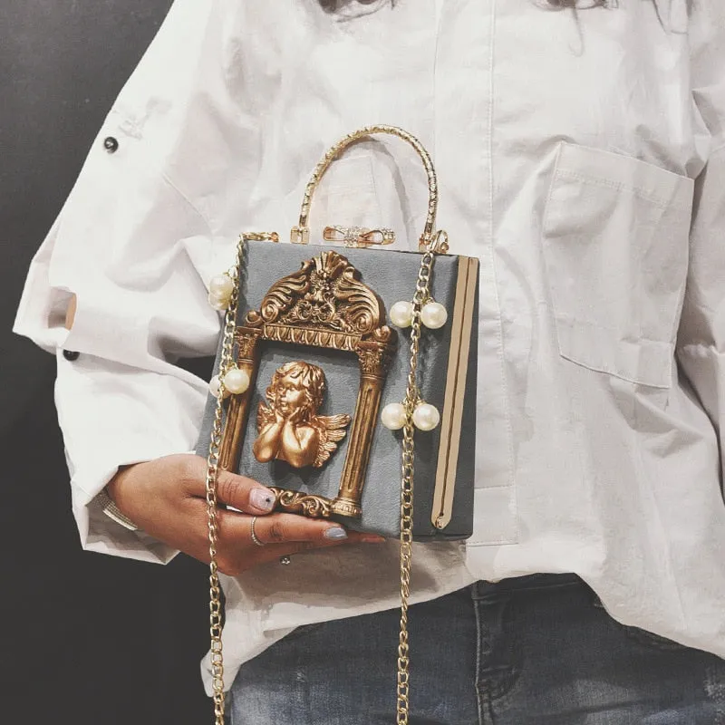 Renaissance angel inspired bag