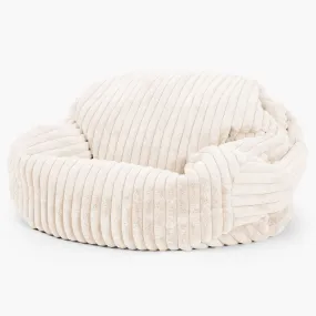 Sabine Bean Bag Sofa - Ultra Plush Cord Cream