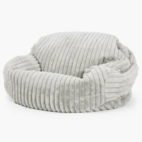 Sabine Bean Bag Sofa - Ultra Plush Cord Sage Green