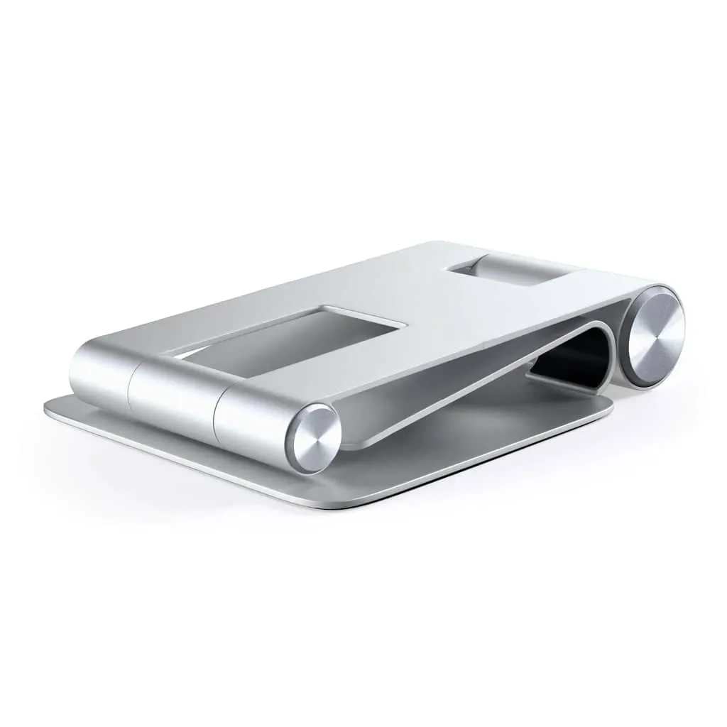 Satechi R1 Foldable Mobile Stand for Laptops & Tablets (Silver)