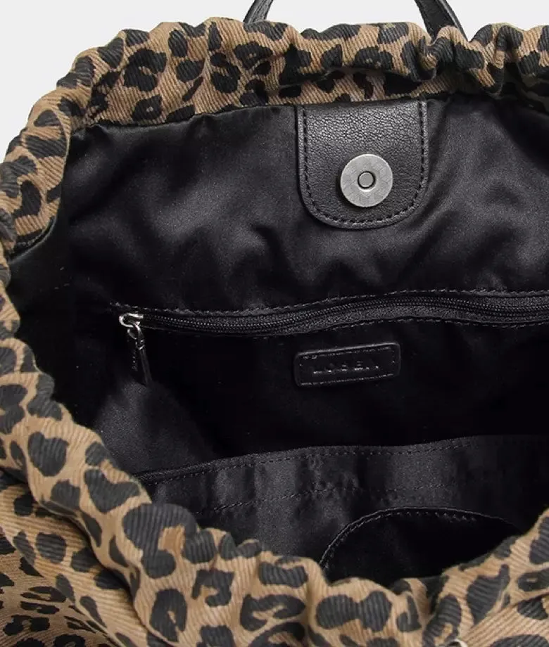 SAVANNAH leopard print backpack | New Arrival