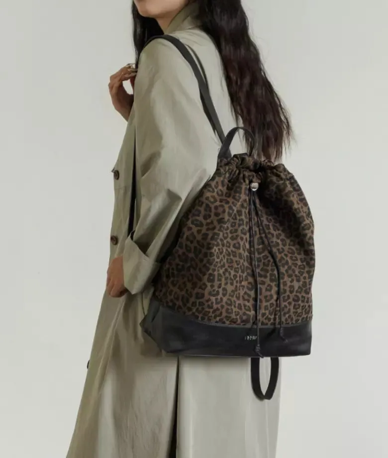 SAVANNAH leopard print backpack | New Arrival