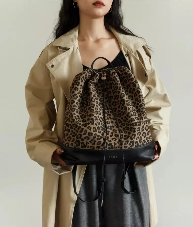 SAVANNAH leopard print backpack | New Arrival