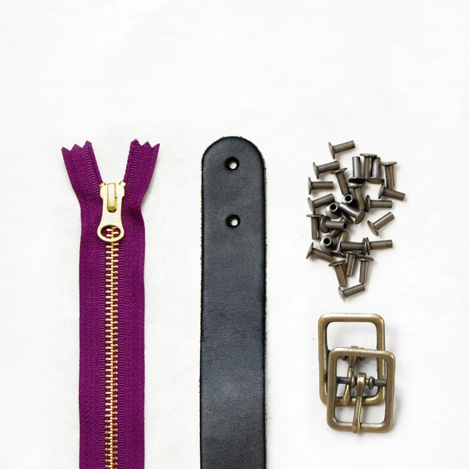 Slabtown - Black Leather   Hardware Kit