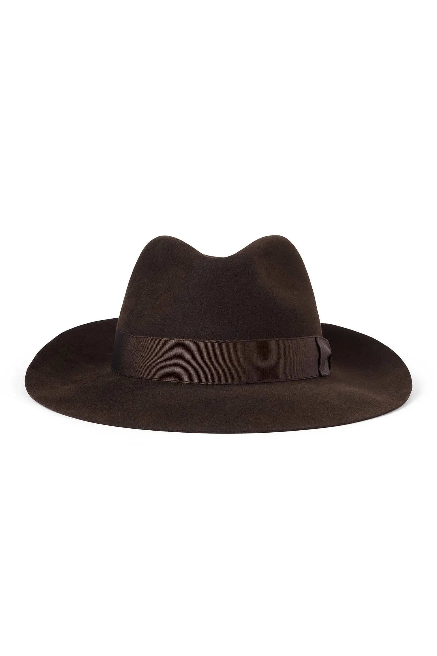 Sloane Dark Brown Fedora