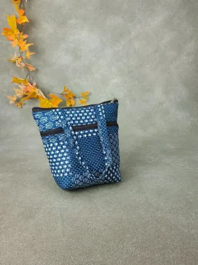 Small handbags Navy Blue Turkish Kilm Prints Design