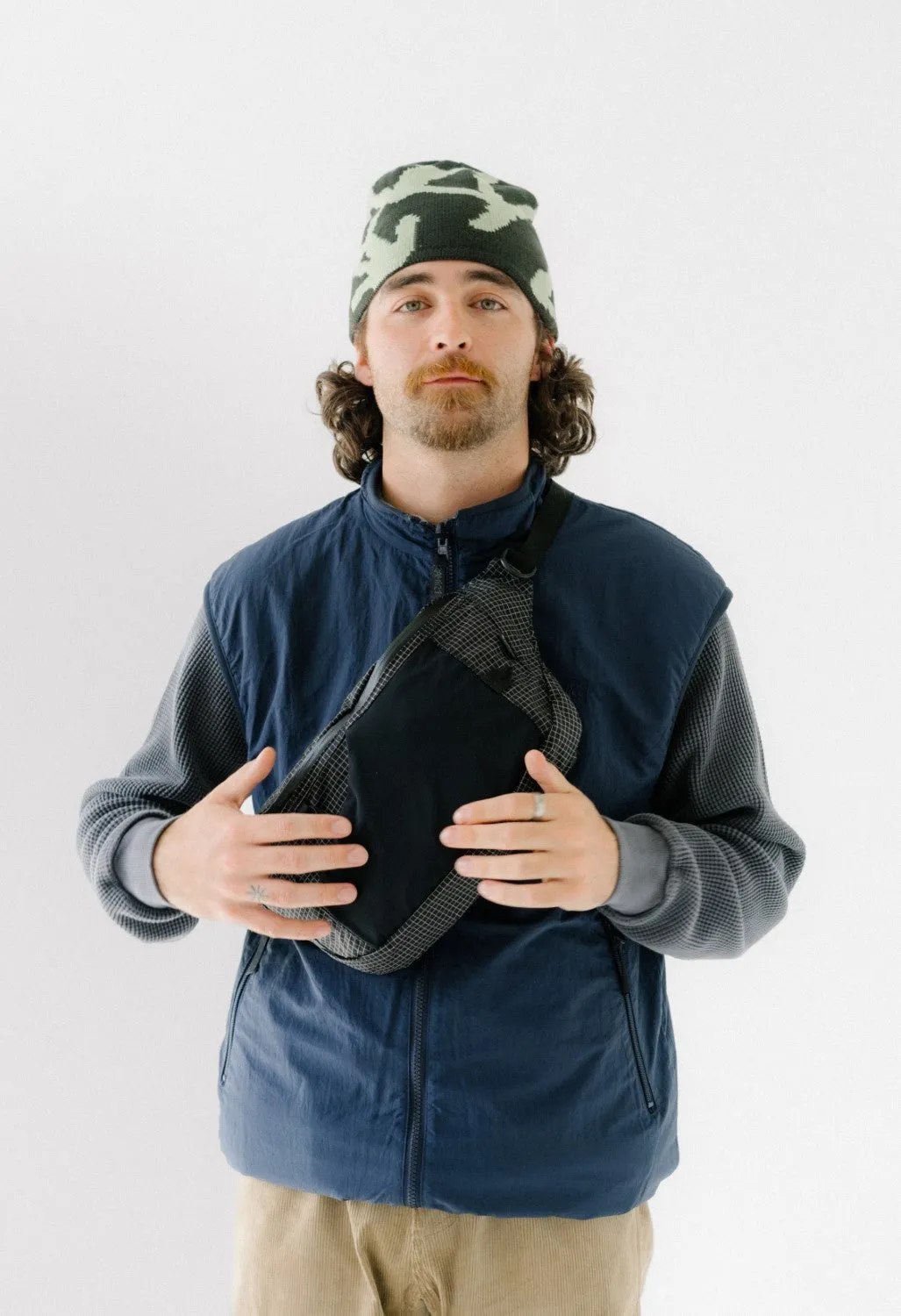 Snow Peak Transit Waist Bag - Black