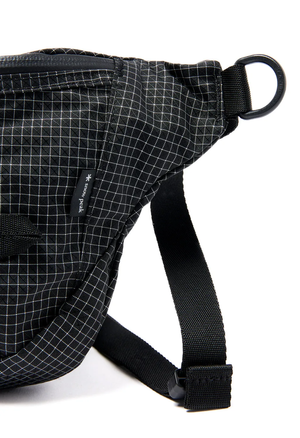 Snow Peak Transit Waist Bag - Black