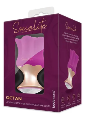 Socialite OCTAN Jeweled Base Vibe with Pleasure Dots