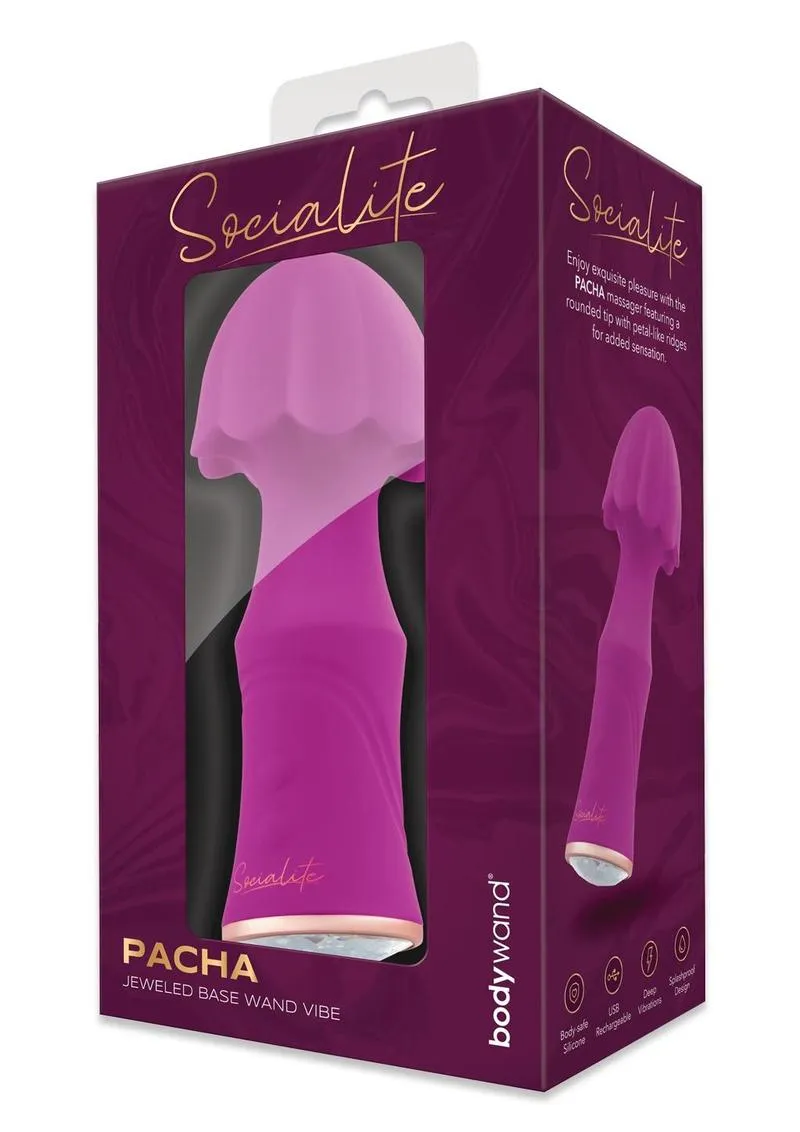 Socialite PACHA Jeweled Base Wand Vibe