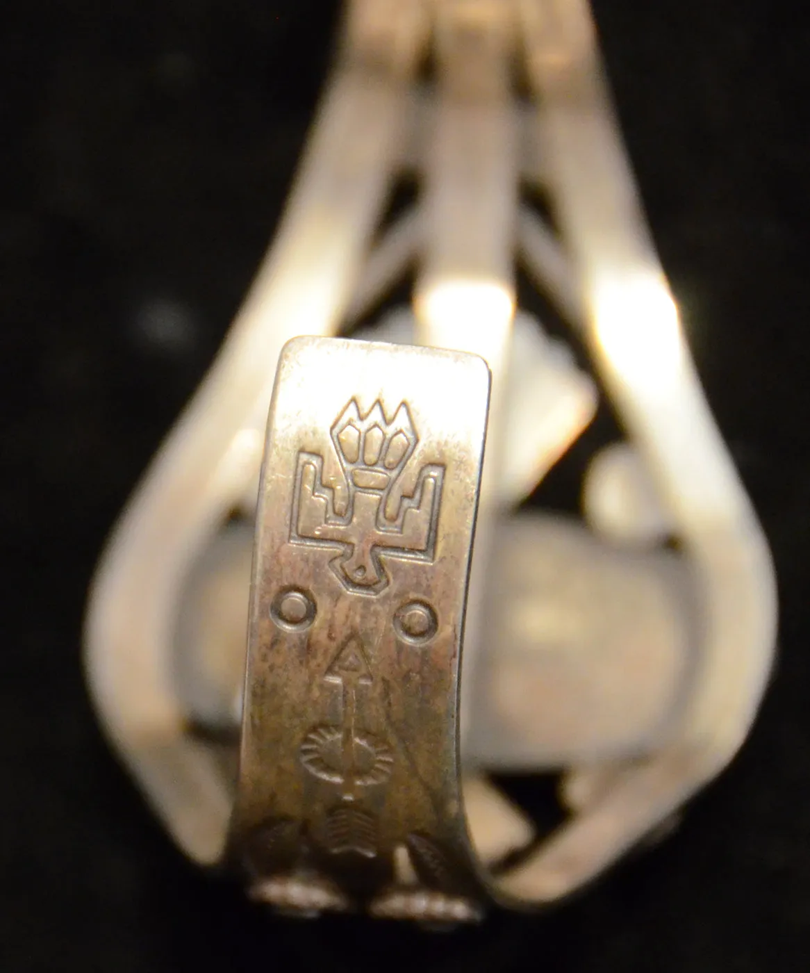 SOLD - Jewelry : Vintage Fred Harvey Cuff Bracelet