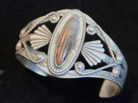 SOLD - Jewelry : Vintage Fred Harvey Cuff Bracelet