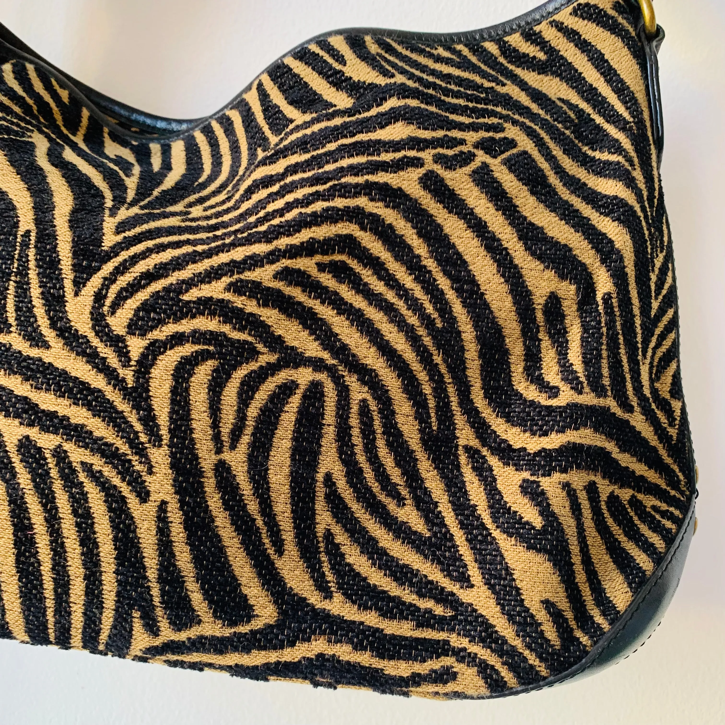 Talbots Vintage Zebra Handbag