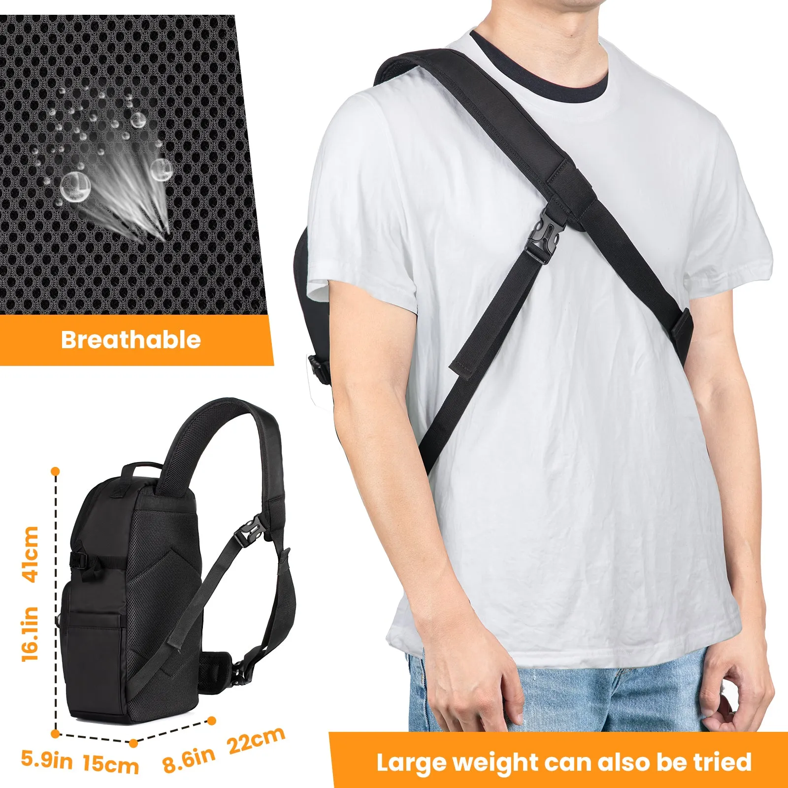 TARION TR-S Camera Sling Bag