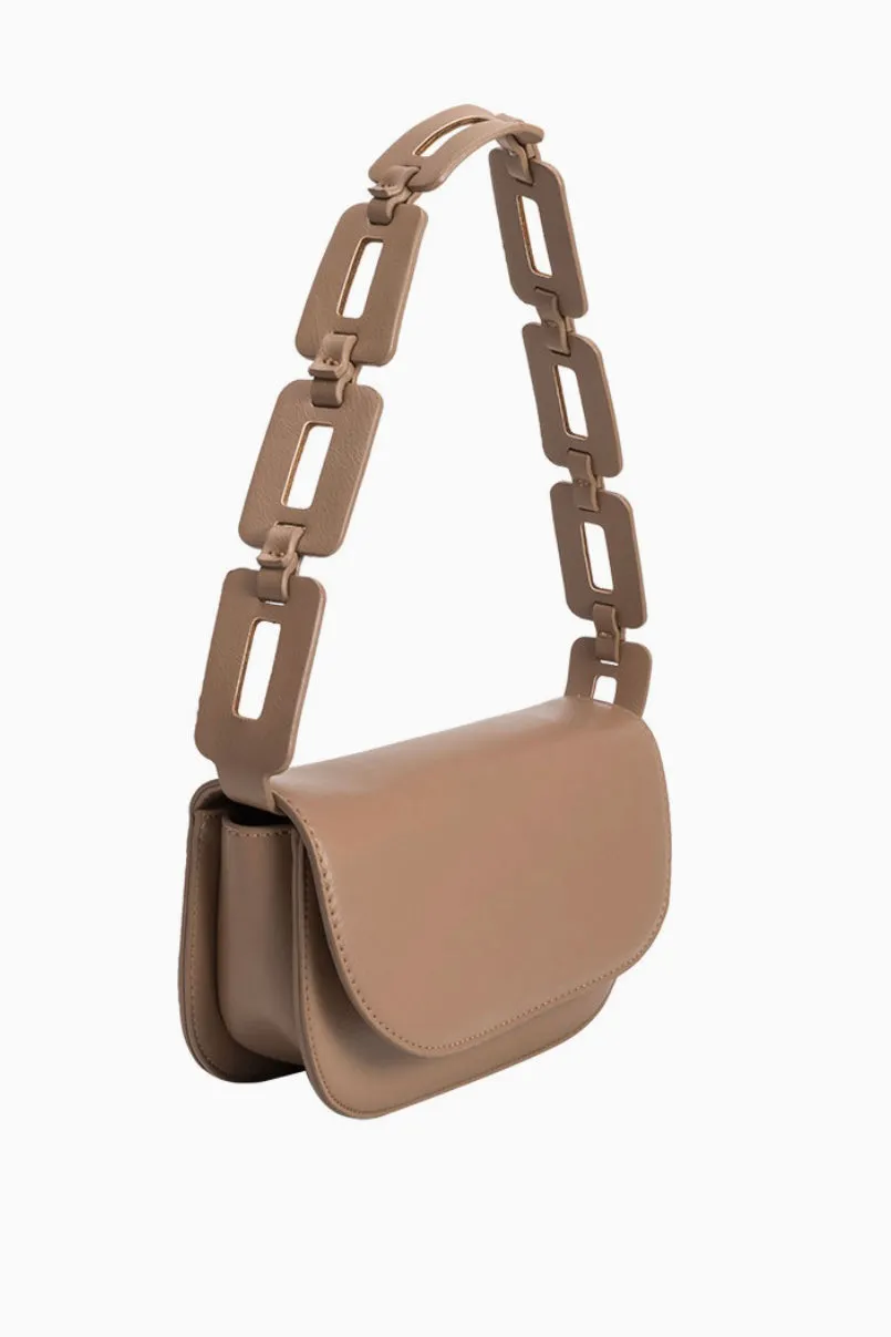 Taupe Shoulder Bag