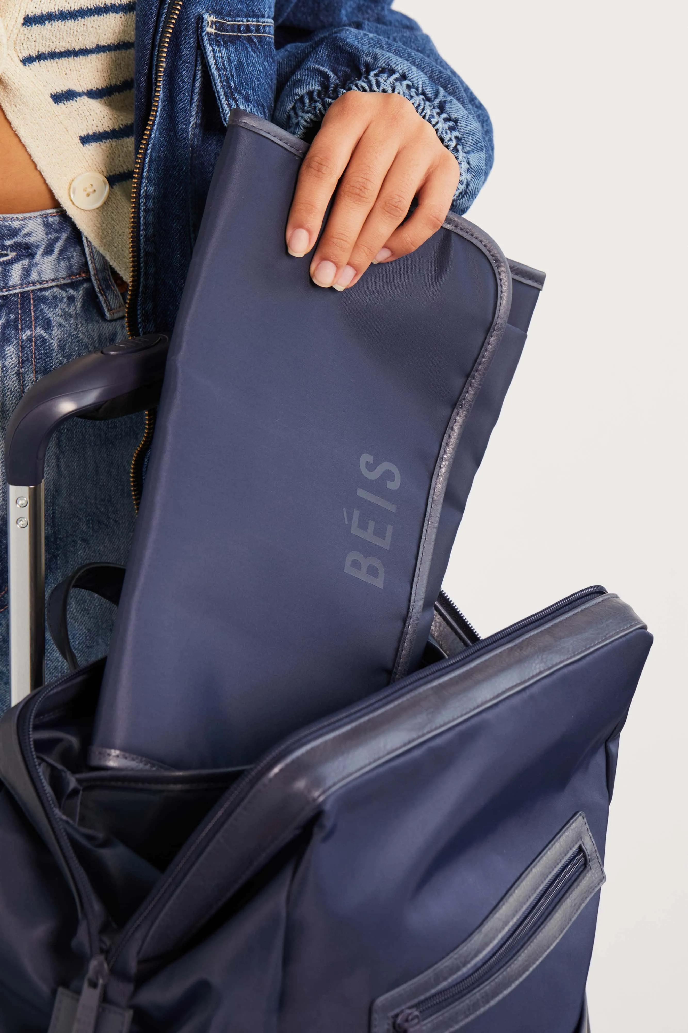 The Backpack Diaper Bag in Navy