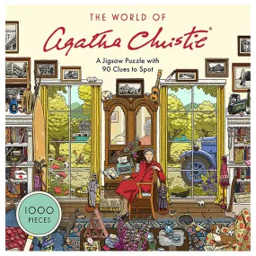 The World of Agatha Christie 1000 Piece Jigsaw Puzzle