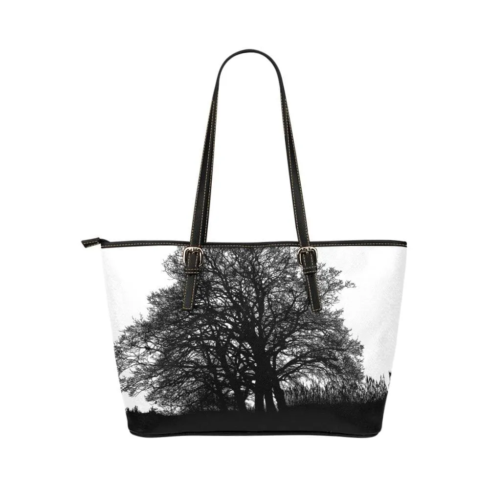 Tote Bag, Black & White Tree Print  - T588233 by inQue.Style