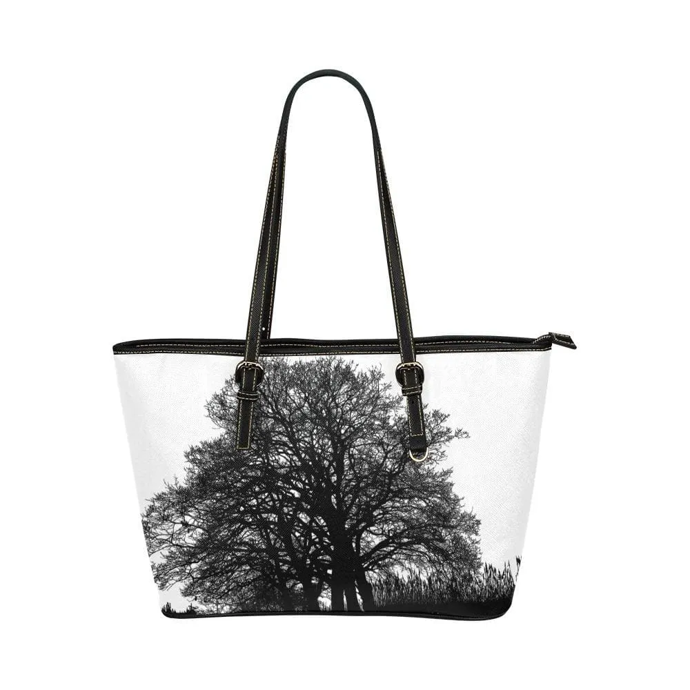 Tote Bag, Black & White Tree Print  - T588233 by inQue.Style