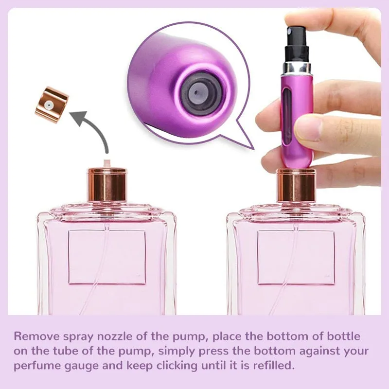 Travel Perfume Refill Spray Bottle: Your Fragrance Companion On-the-Go FREE POSTAGE