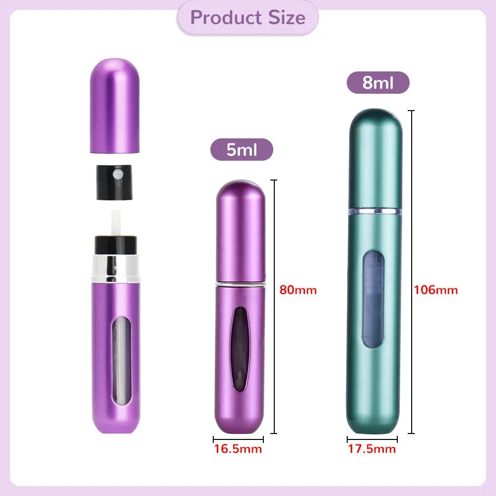 Travel Perfume Refill Spray Bottle: Your Fragrance Companion On-the-Go FREE POSTAGE