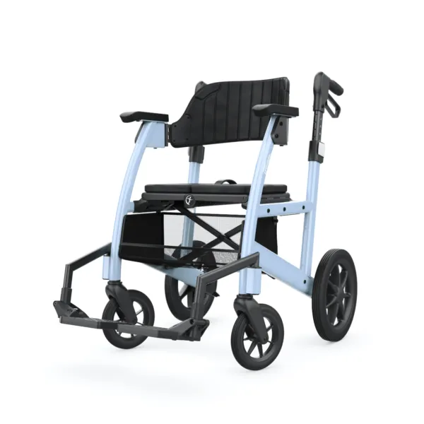 Triumph Prestige Hybrid 2 in 1 Rollator Wheelchair