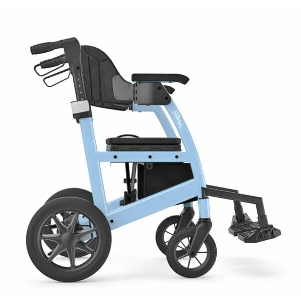 Triumph Prestige Hybrid 2 in 1 Rollator Wheelchair