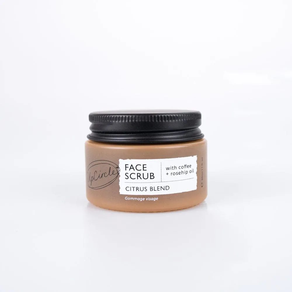 UpCircle Coffee Face Scrub - Citrus Blend Travel Size 30ml